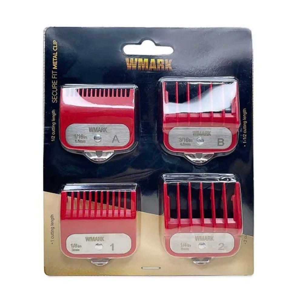 Kit 4 Pentes Disfarce Reforçado Engate Metálico Plástico Abs - 2