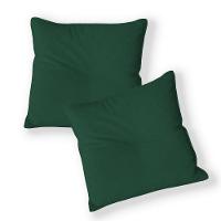 Kit 2 Capas Para Almofada Quadrada Veludo 50x50cm - 7 Decor Verde Escuro - 1