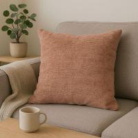 Almofada Decorativa Tecido Rosê Charlote Premium Com Enchimento 42x42cm - Jolitex - 2