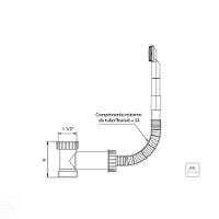 Conexão Flexível Para Escape E Triturador Tramontina Em Polipropileno Tramontina - 2