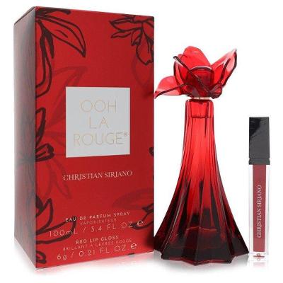 Perfume Feminino Ooh La Rouge Christian Siriano Edp+red Lip Gloss 100 Ml