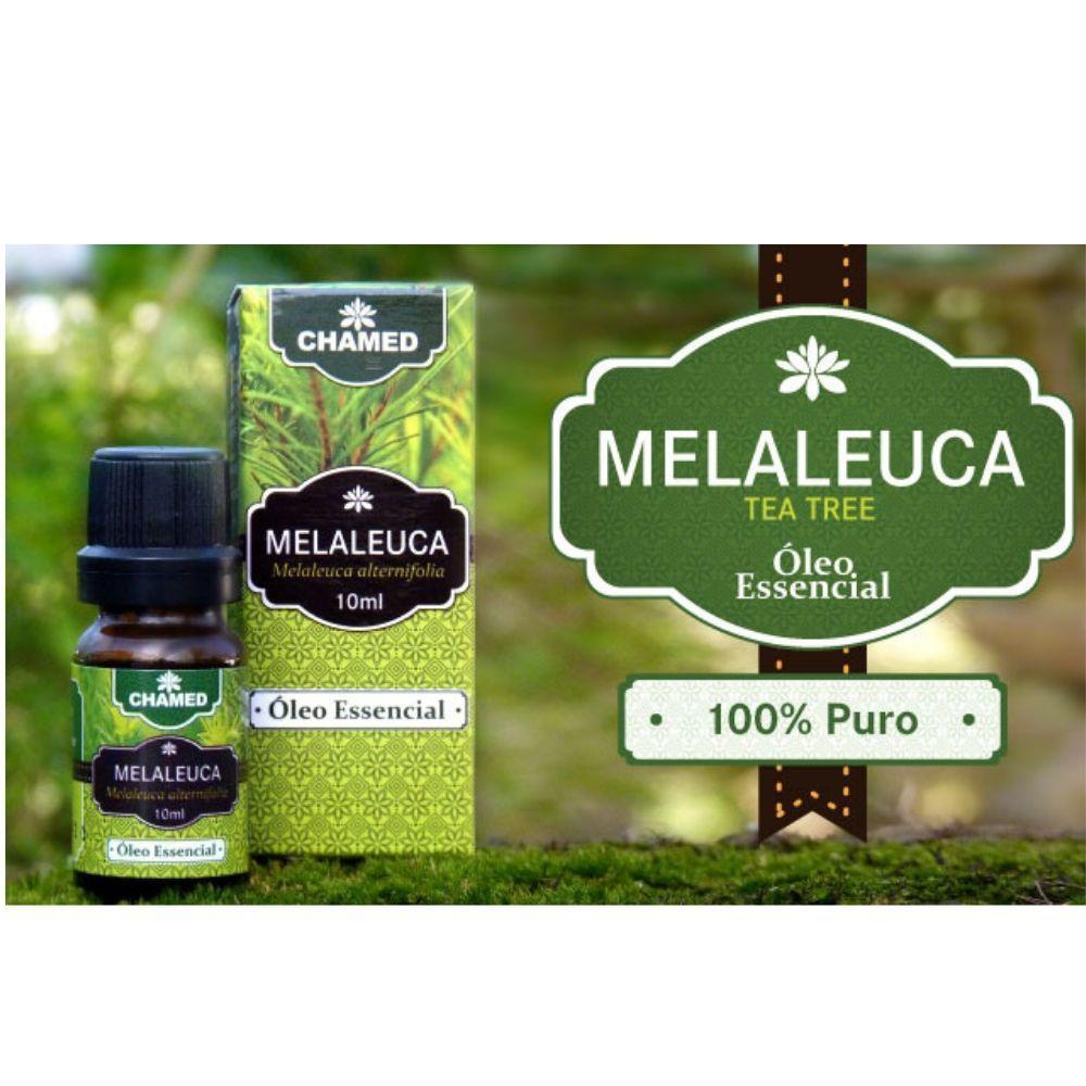 Óleo Essencial De Melaleuca Tea Tree 10ml Chamed - 2