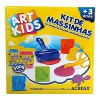 Kit Massinha De Modelar Art Kids Carimbos 40007 - Acrilex - 1