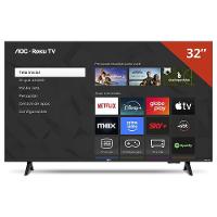 Smart TV AOC LED 32 DLED Wi-Fi Roku TV Quad Core 32S5155/78G - 1