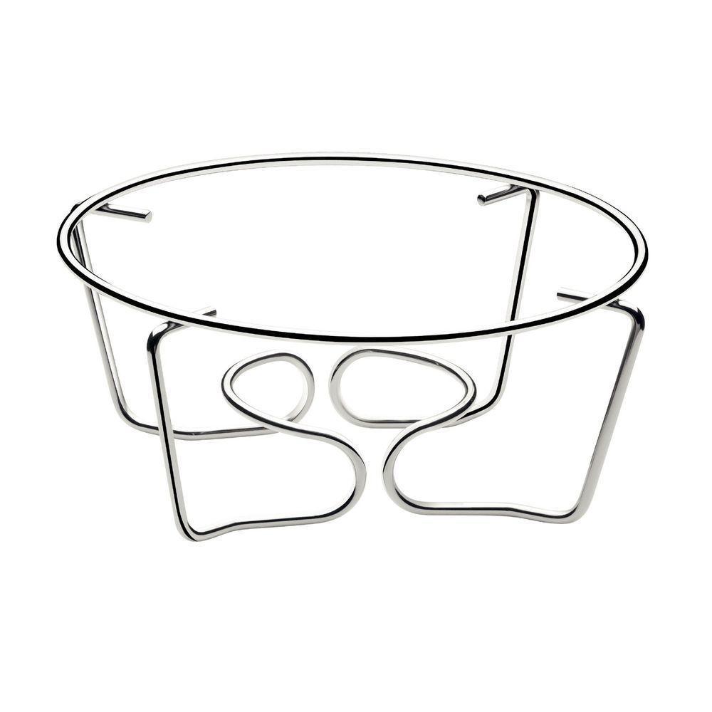 Rechaud Tramontina Allegra Em Aço Inox Fundo Triplo Com Fogareiro E Tampa De Vidro 7,8 L Tramontina - 5