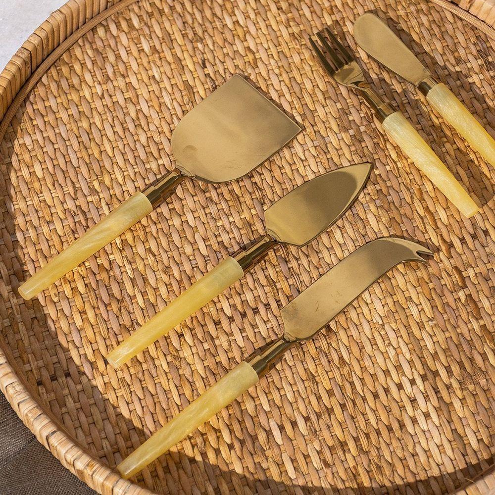 Bandeja Copa E Cia Rattan Circular 35 Cm ø - 4