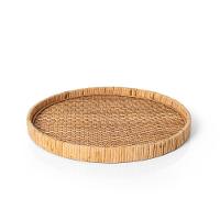 Bandeja Copa E Cia Rattan Circular 35 Cm ø - 1