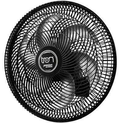 Ventilador Oscilante Premium De Parede 50cm Pp Preto 127 Volts - 51.01-1246 - Tron