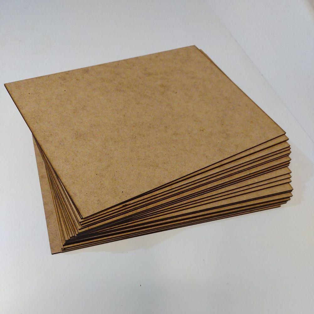 Kit 15 Chapas De Mdf Cru 3mm 20x28 Cm Quadros Artesanato - 5