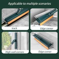 Vassoura 3 Em 1 Plastico Pp, Tpe E Aco Inox 97,5 Cm X 22 Cm - 8