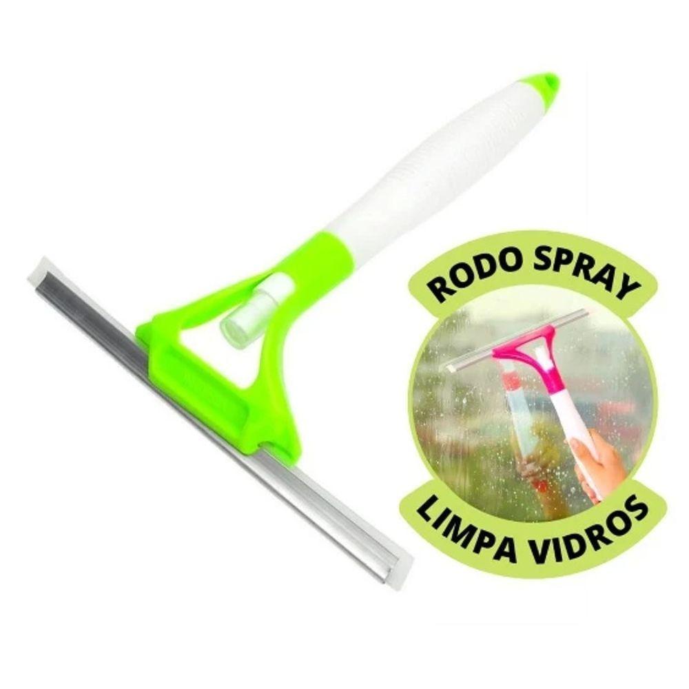 Rodo Limpa Vidros Spray Recipiente Borrifador Rodinho - 1