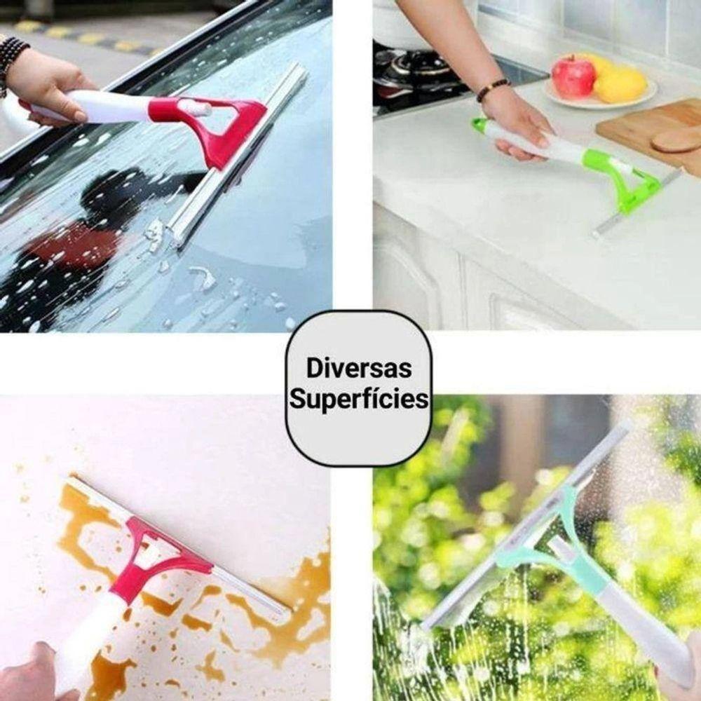 Rodo Limpa Vidros Spray Recipiente Borrifador Rodinho - 3