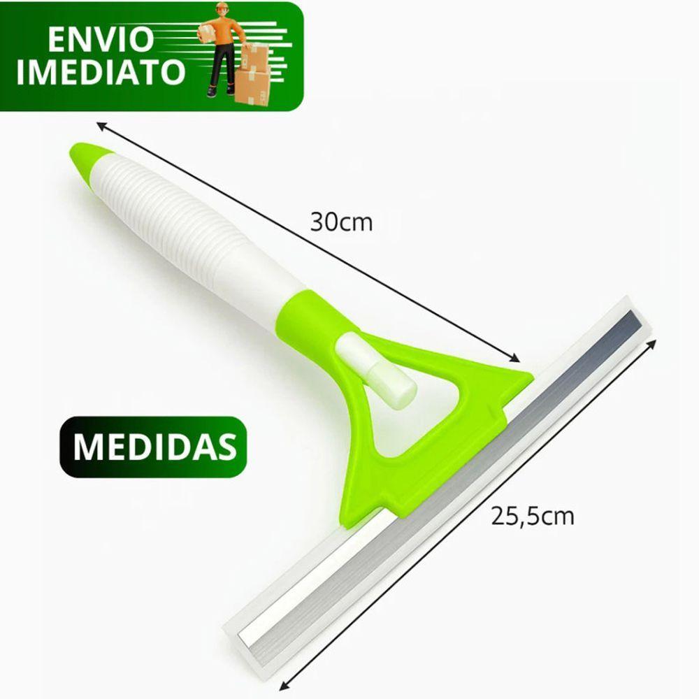 Rodo Limpa Vidros Spray Recipiente Borrifador Rodinho - 9