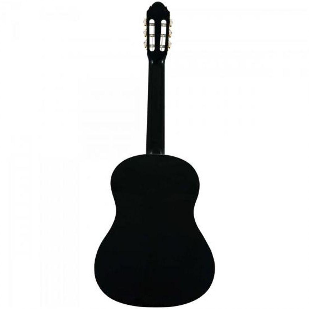 Violão Acústico Clássico Nylon Gc-10bk Preto Harmonics - 6