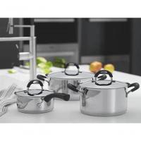 Caçarola Funda Tramontina Duo Silicone 16cm Em Aço Inox - 2