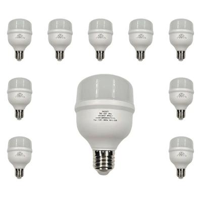 Kit Com 10 Lâmpadas Led Bulbo 20w 6500k Max-0206