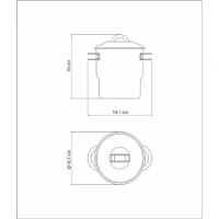 Cuscuzeira Tramontina Solar 14cm Em Aço Inox - 5