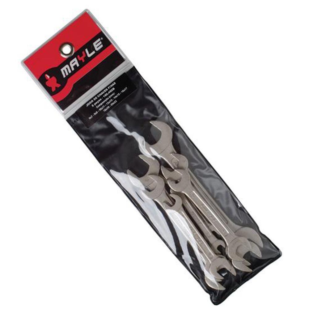 Jogo Chave Fixa 1-4 A 1.1-4 8 Peças - 100904my-b - Mayle - 1