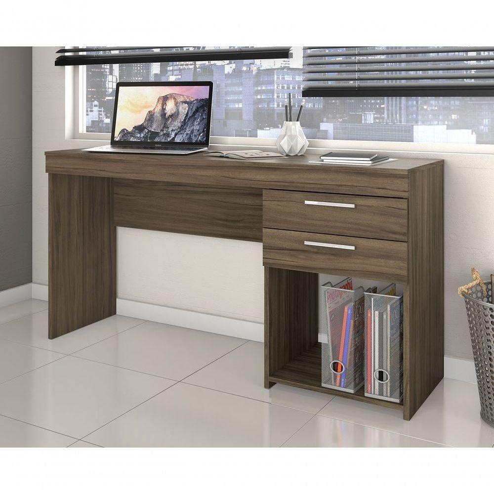 Mesa Para Computador Office Nogal - Notável - 2