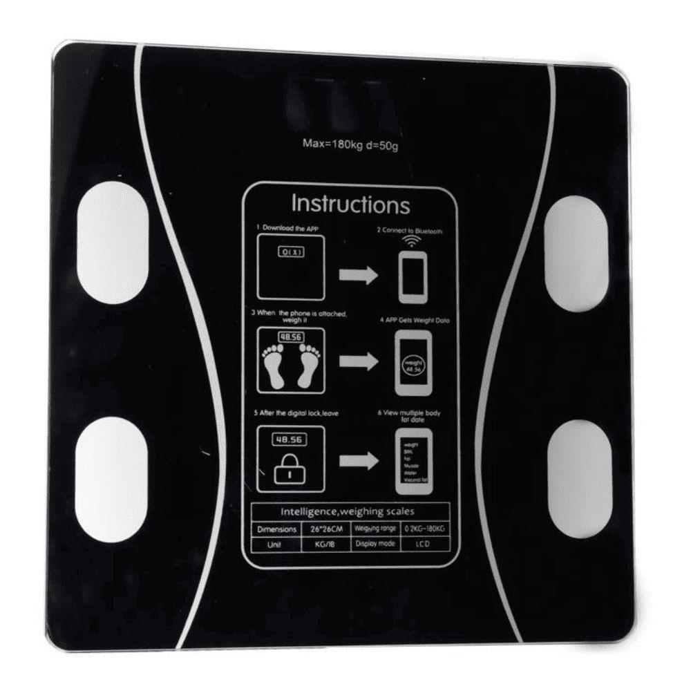 Balanca De Bioimpedancia Digital Western 180kg Com Bluetooth E Aplicativo Preta - 3