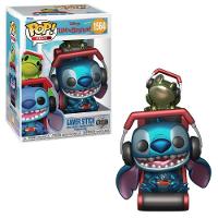 Boneco Funko Pop! Plus Disney Lilo &amp; Stitch - Stitch Gamer (metálico) - 2