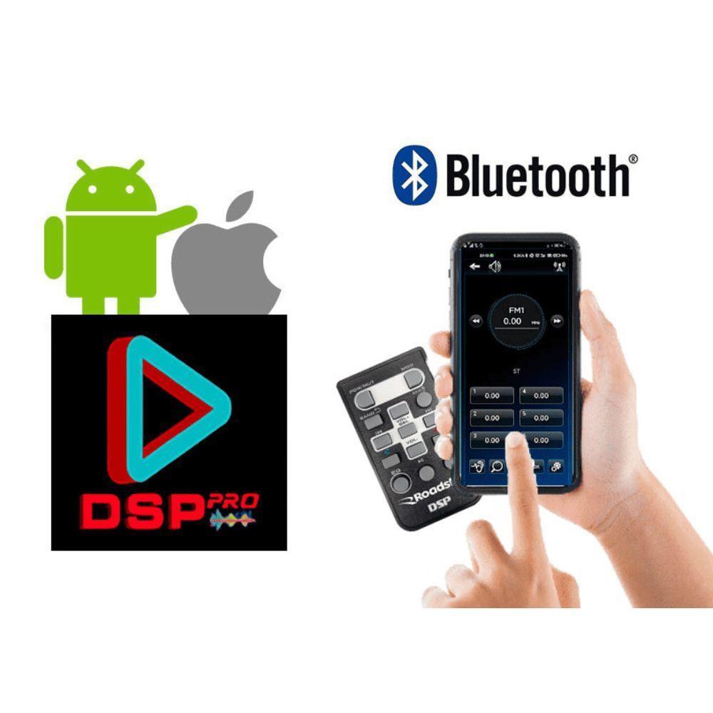 Auto Radio Roadstar Rs150br Am/fm Bluetooth Dsp Pro Line - 4