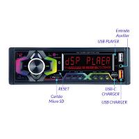 Auto Radio Roadstar Rs150br Am/fm Bluetooth Dsp Pro Line - 2