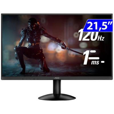 Monitor AOC 21,5 Led Full Hd 120hz 1ms Hdmi VGA Widescreen WVA Vesa 22B30HM23-57