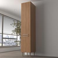 Paneleiro Armário De Cozinha Com 2 Portas 40cm Multimóveis Cr20413 Freijó - 1