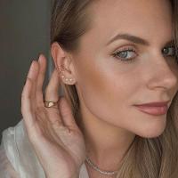 Trio De Brincos Pérolas Folheado A Ouro 18k