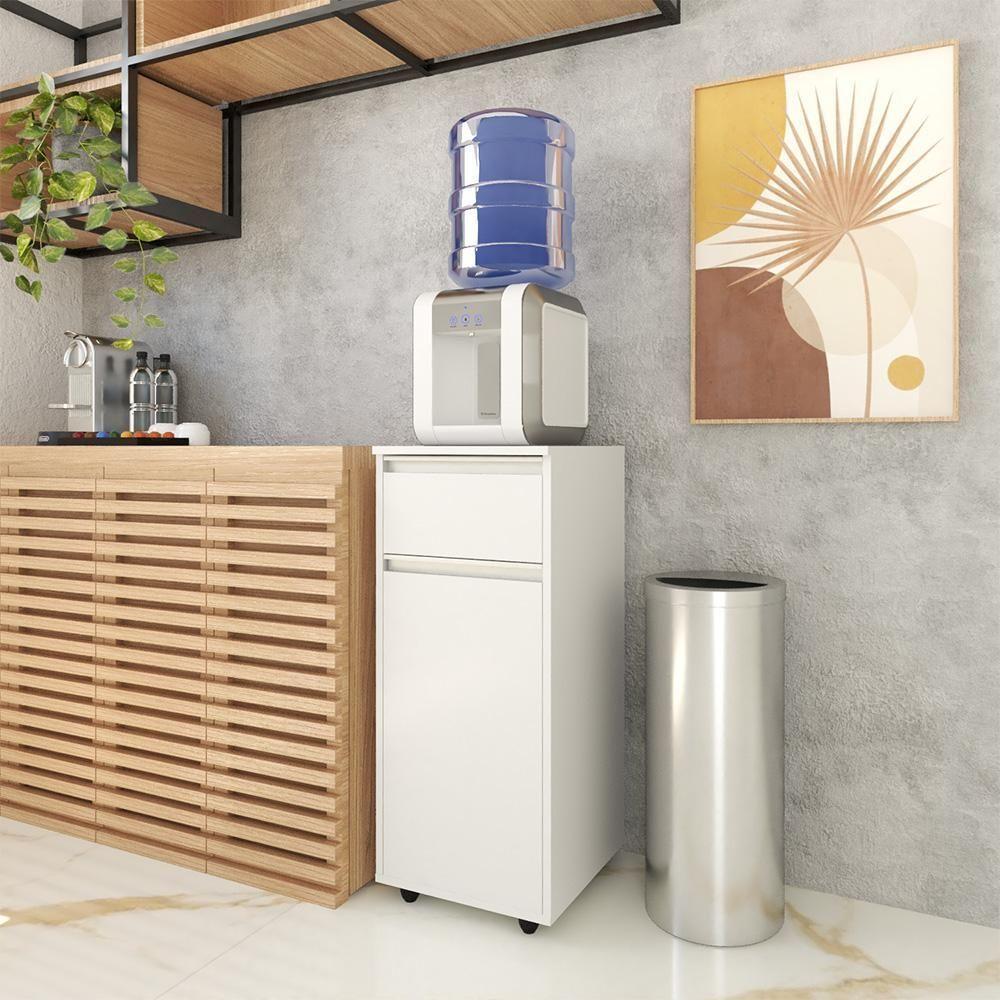 Armário Suporte Para Bebedouro Alaska Branco - 1