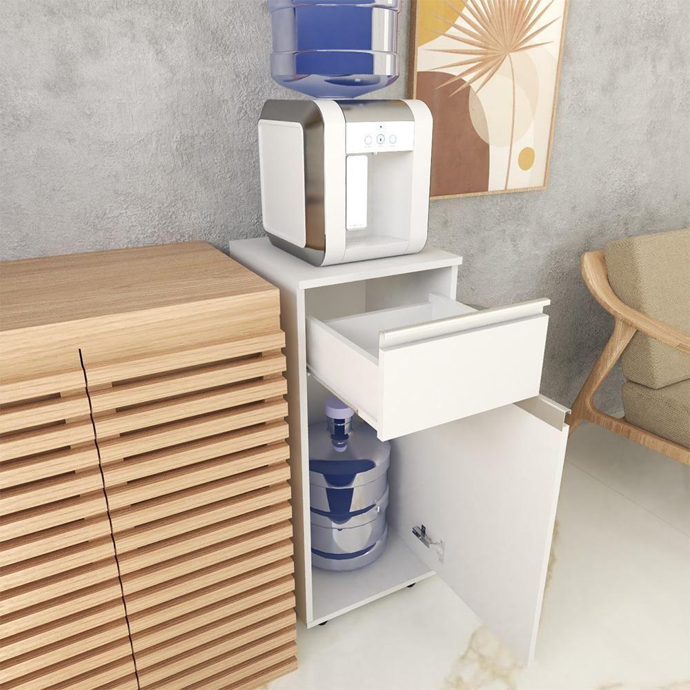 Armário Suporte Para Bebedouro Alaska Branco - 3