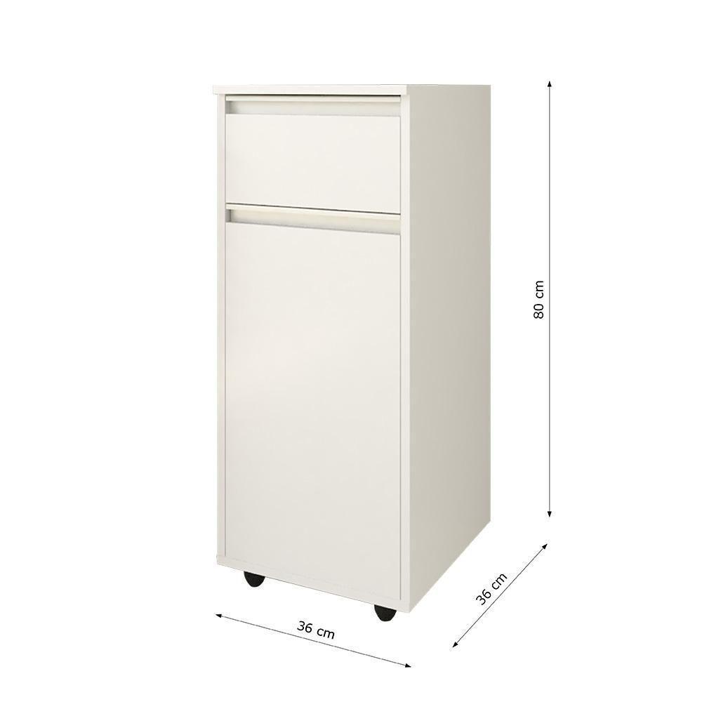 Armário Suporte Para Bebedouro Alaska Branco - 4