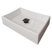 Kit Cuba Dalla Sobrepor Com Válvula Click Black Branco Branco - 2