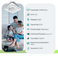 Ar Condicionado Cassete Inverter Agratto 36000 BTUs Frio - 4