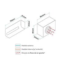 Ar Condicionado Split Hi Wall Inverter 12.000 BTUs Frio 220V - 6