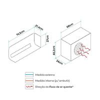 Ar Condicionado Split Hi Wall Inverter 9.000 BTUs Frio 220V - 6