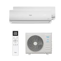 Ar Condicionado Multi Split Inverter Elgin R-32 Wi-Fi 18000 BTUs (2x Evap 12000) Quente-Frio 220V Monofásico - 1
