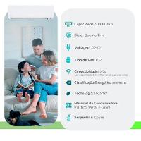 Ar Condicionado Split Inverter Daikin 9000 BTUs Quente Frio - 10