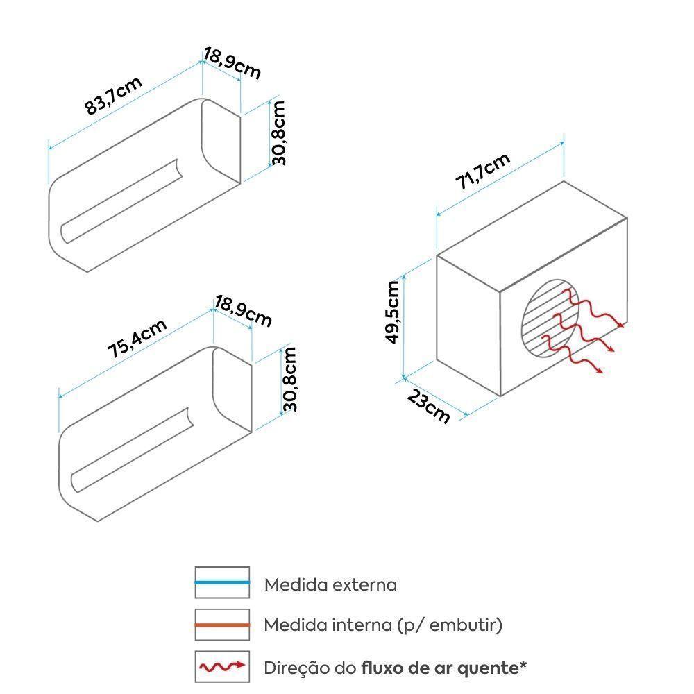 Ar Condicionado Multi Split Inverter LG 16000 BTUs Frio 220V - 4