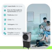 Climatizador Industrial Ventisol 100 Litros 110V - 6
