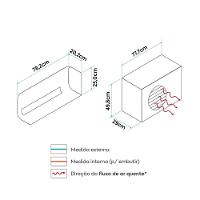 Ar Condicionado Split Hi Wall TCL Elite 9.000 BTUs Frio 220V - 6