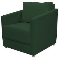 Poltrona Decorativa Para Sala Recepção Manicure Consultório Celine Suede - 1