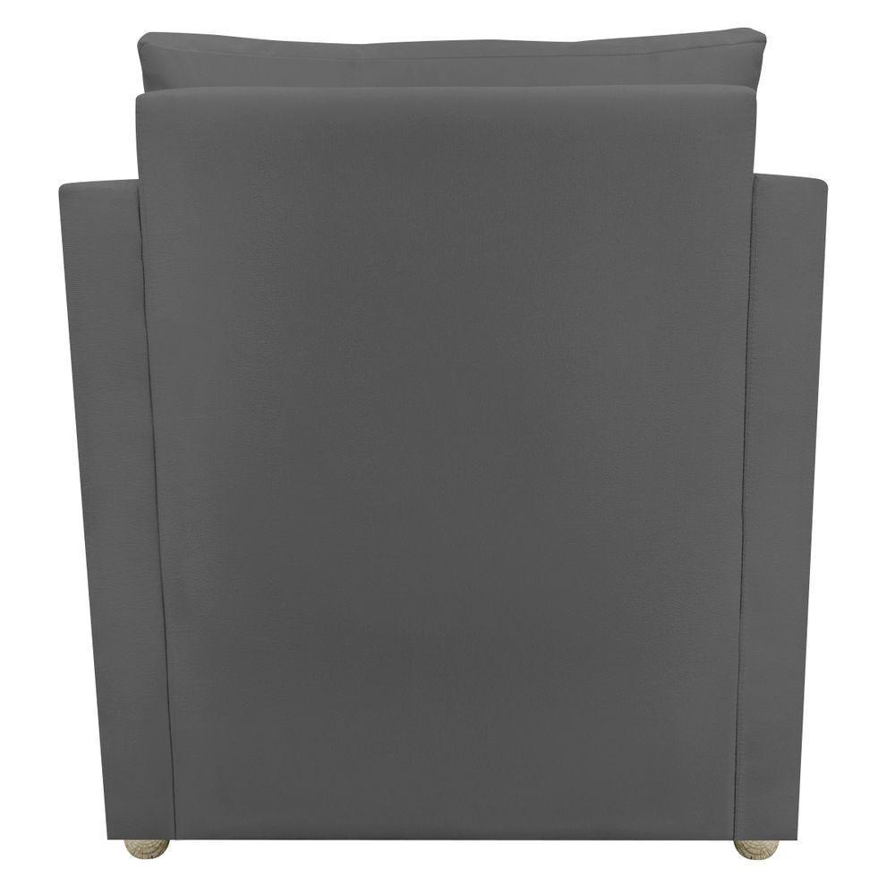 Kit 2 Poltronas Decorativa Para Sala Recepção Manicure Consultório Celine Suede - 6