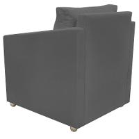 Kit 2 Poltronas Decorativa Para Sala Recepção Manicure Consultório Celine Suede - 5