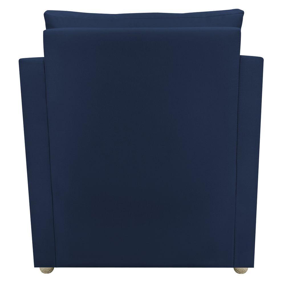 Poltrona Decorativa Para Sala Recepção Manicure Consultório Celine Suede - 8