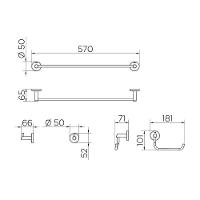 Kit De Acessórios Docol Hope 90021000006 Cromado - 5