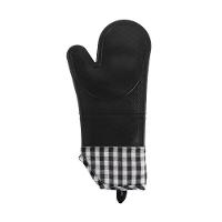 Luva Térmica De Silicone Xadrez - Resistente Ao Calor E Confortável - 1
