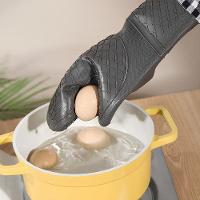 Luva Térmica De Silicone Xadrez - Resistente Ao Calor E Confortável - 3