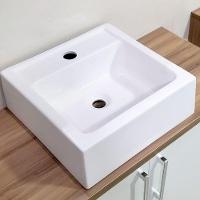 Cuba Para Banheiro De Sobrepor 35cm Branco Chanel - On Móveis - 1